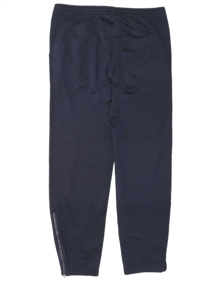 Fila Mens Tracksuit Trousers IT 48 Medium  Navy Blue Striped Polyester
