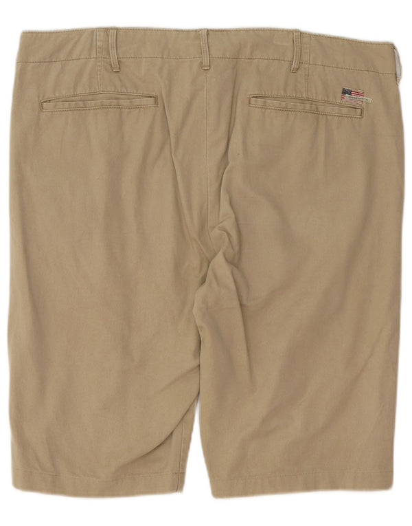 Ralph Lauren Mens Chino Shorts W36 Large Beige Cotton