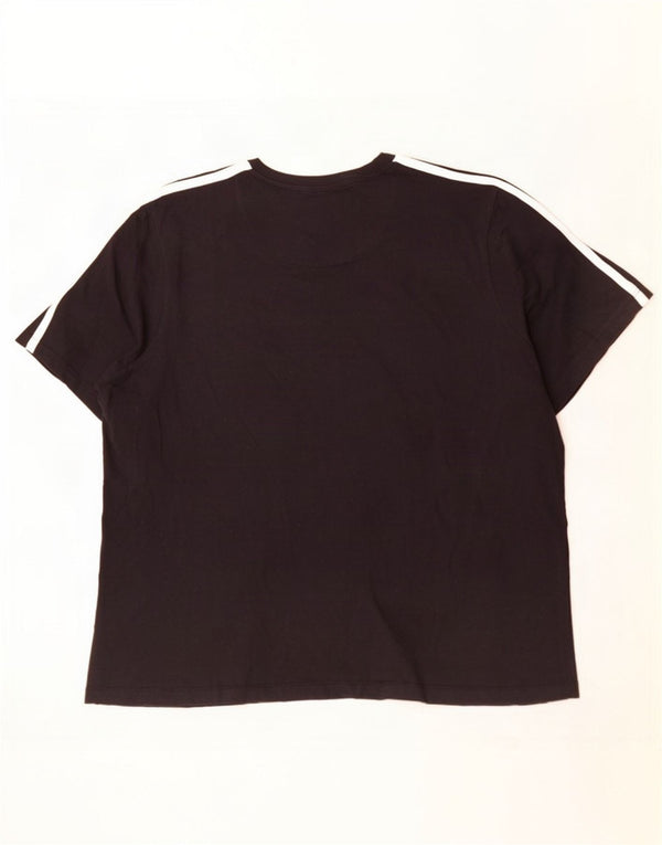 Adidas Mens T-Shirt Top 3XL Black
