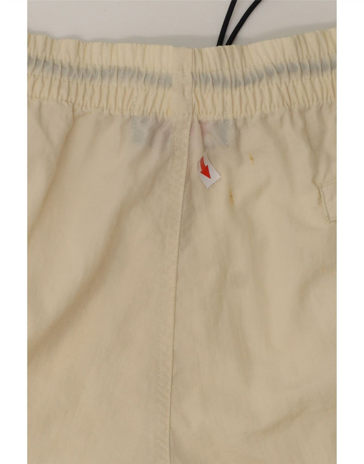 KAPPA Mens Swimming Shorts Large Off White Polyamide