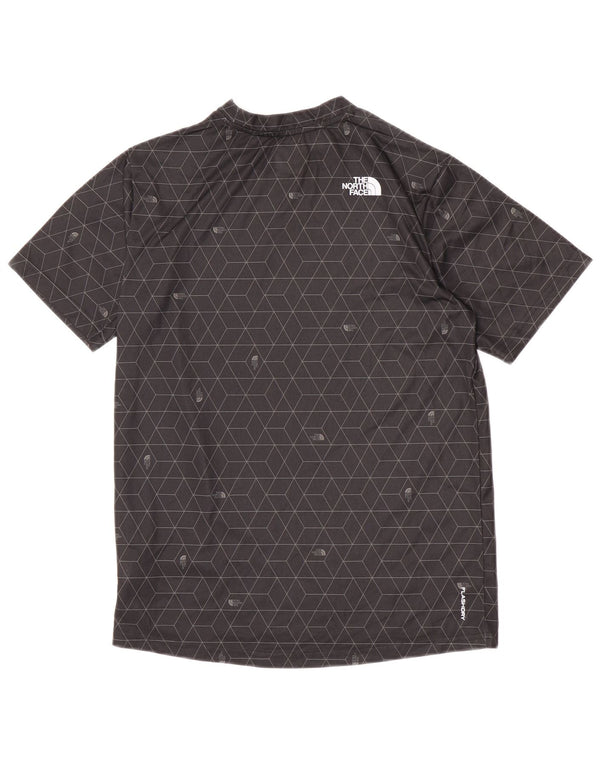 The North Face Boys T-Shirt Top 14-15 Years XL Black Geometric Sports
