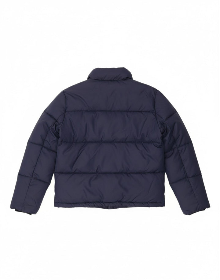 CALVIN KLEIN JEANS Boys Padded Jacket 11-12 Years Navy Blue Polyester