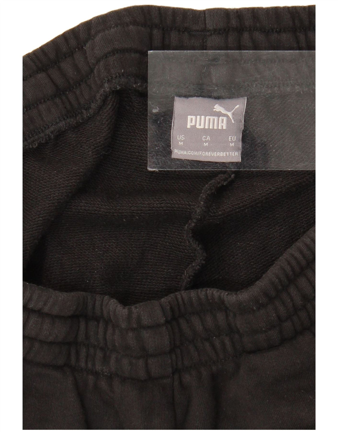 PUMA Mens Graphic Tracksuit Trousers Joggers Medium  Black