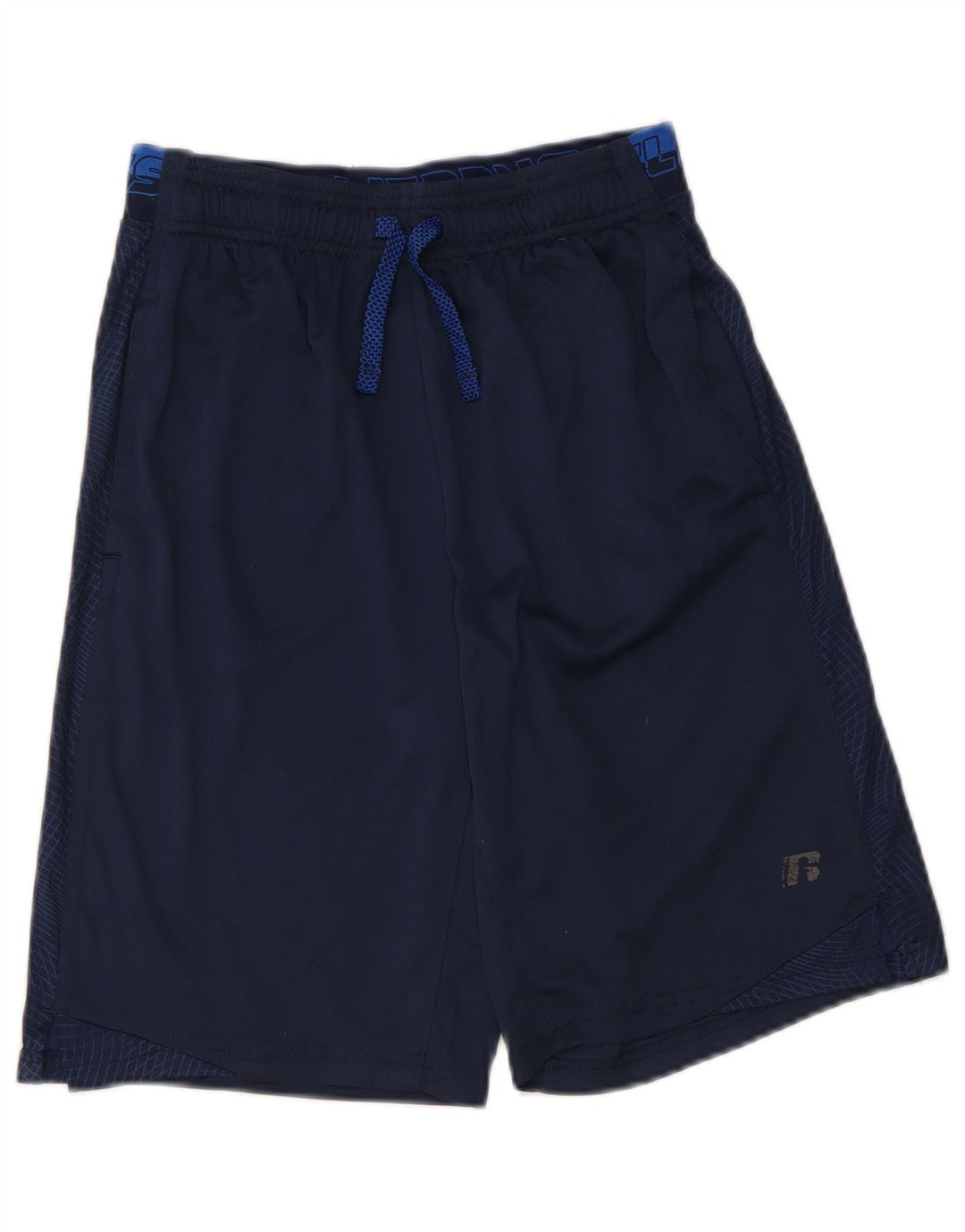 RUSSELL ATHLETIC Boys Dri-Power Sport Shorts 14-15 Years XL Navy Blue