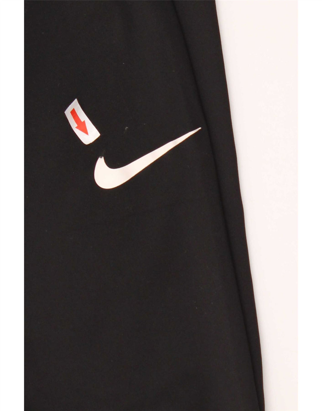 Nike Womens Capri Graphic Leggings UK 8 Small Black Polyester