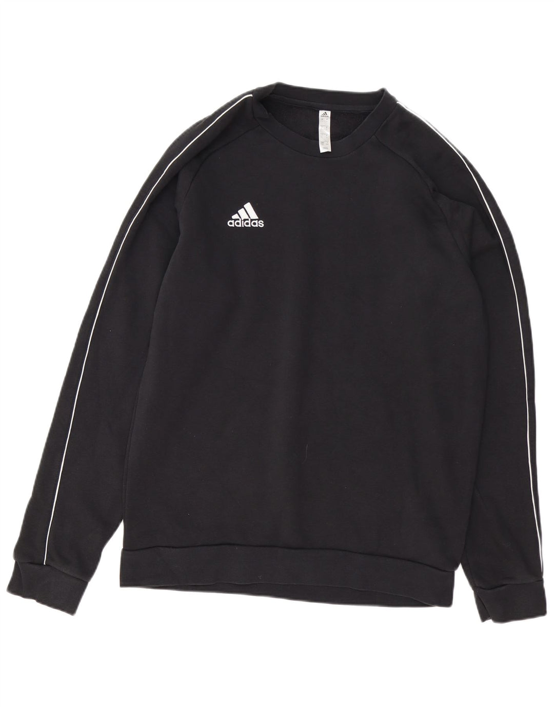 ADIDAS Mens Sweatshirt Jumper Large Black Cotton