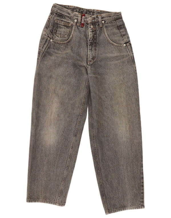OUTSIDER Mens Tapered Jeans W31 L27 Grey Cotton