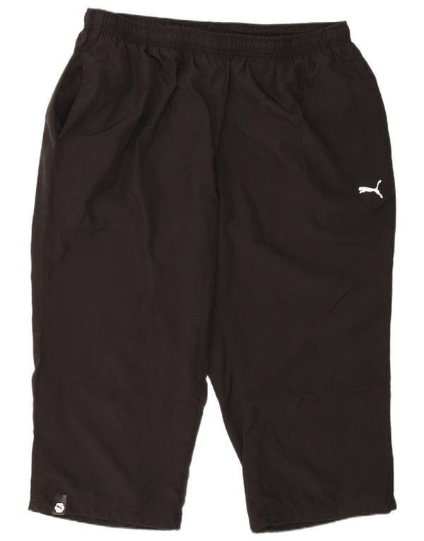Puma Mens Graphic Bermuda Sport Shorts 2XL Black