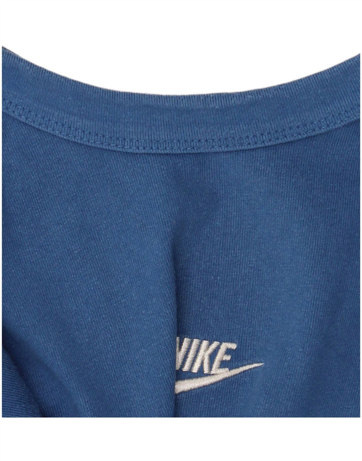 NIKE Mens Loose Fit T-Shirt Top Small Blue Cotton
