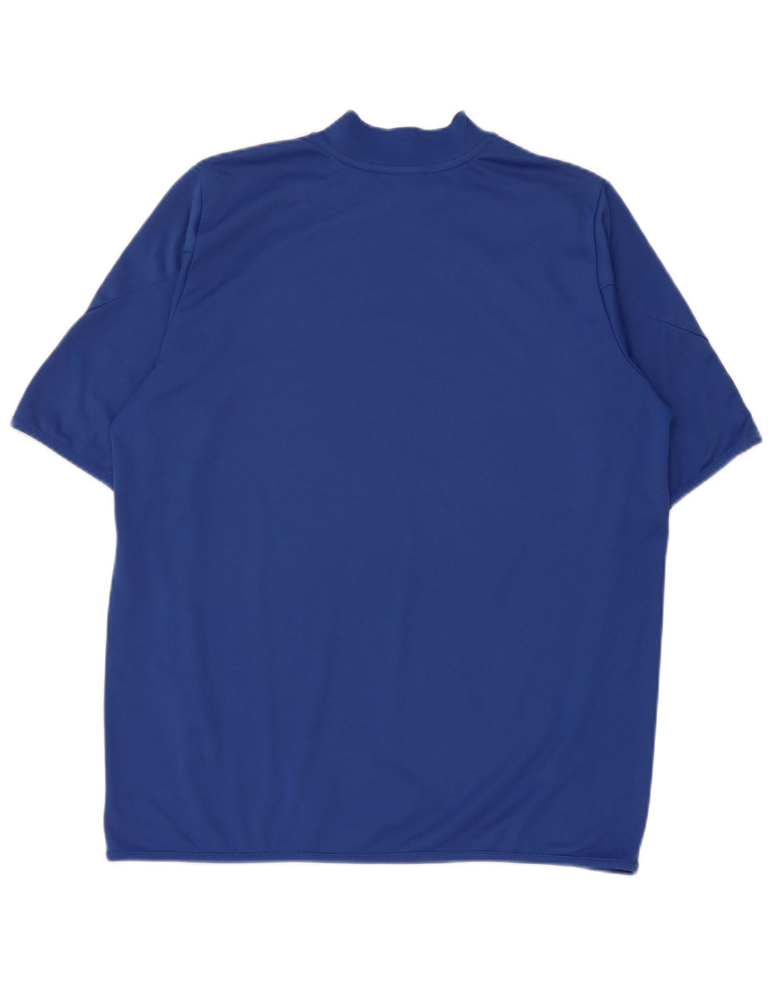 Diadora Mens T-Shirt Top Large Blue Colourblock Polyester