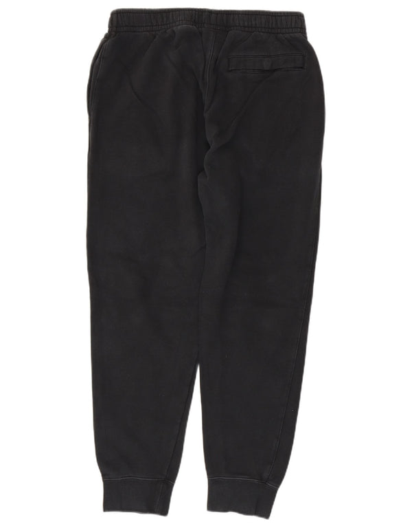 NIKE Mens Tracksuit Trousers Joggers Medium  Black Cotton