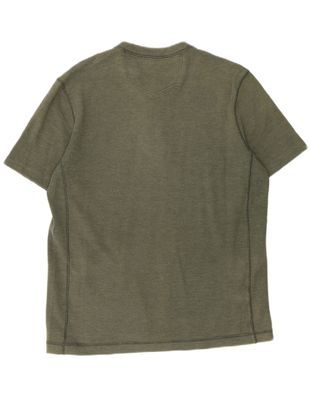 EDDIE BAUER Mens T-Shirt Top Medium Green Cotton