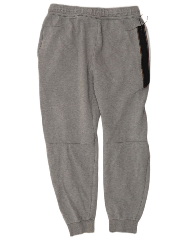Nike Mens Tracksuit Trousers Joggers Medium  Grey Colourblock Cotton