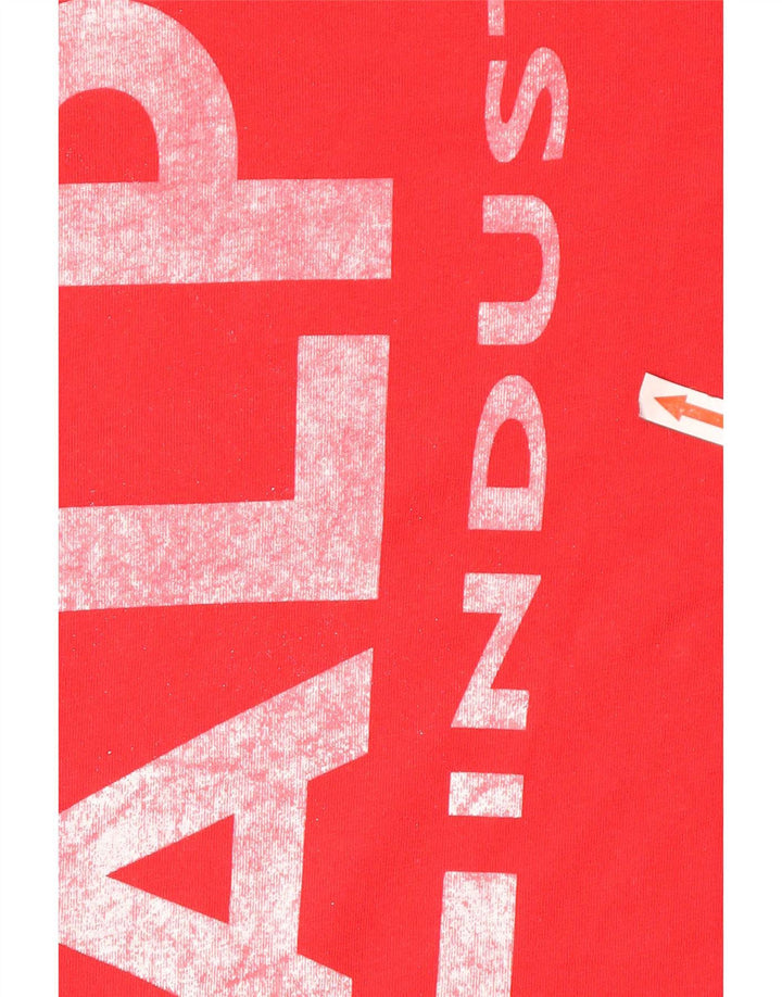 Alpha Industries Mens Graphic T-Shirt Top XL Red