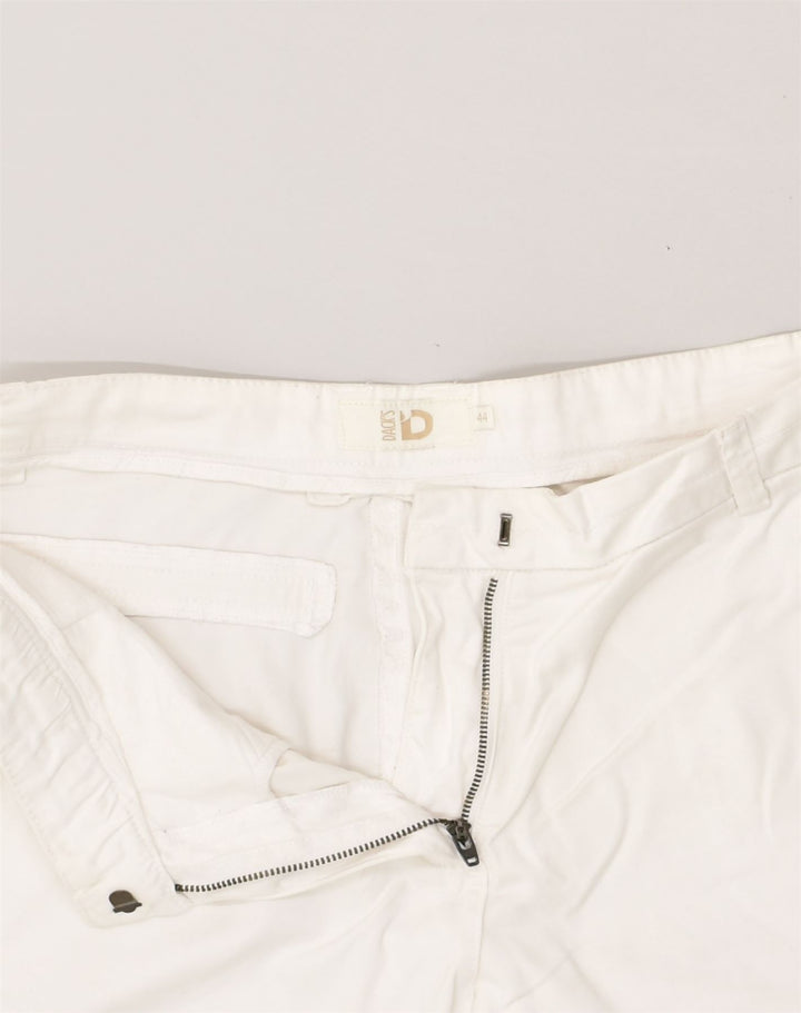 DACK'S Womens Chino Shorts EU 44 XL W36 White Cotton | Vintage Dack's | Thrift | Second-Hand Dack's | Used Clothing | Messina Hembry 