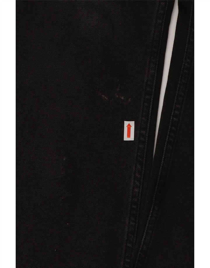 ALL SAINTS Womens Bootcut Jeans W26 L30 Black Cotton