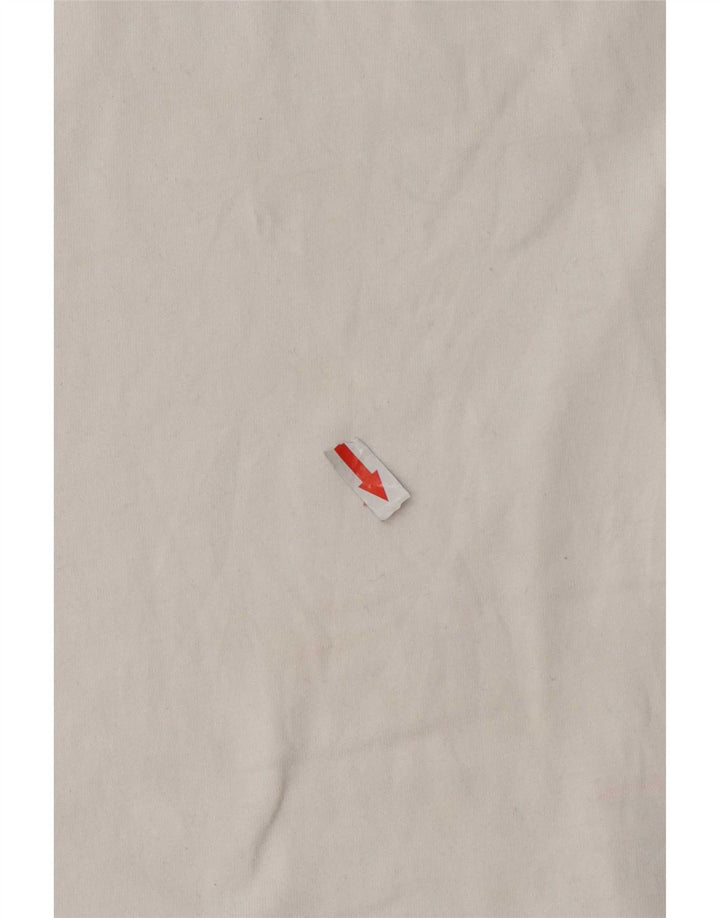 Superdry Mens T-Shirt Top Medium White Cotton