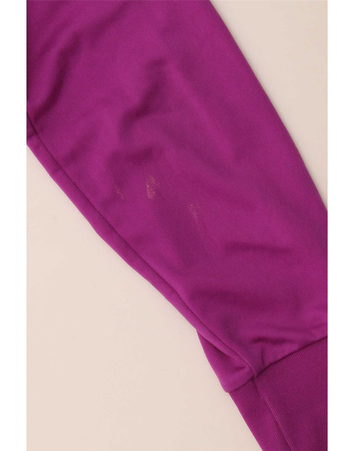 Puma Womens Tracksuit Top Jacket UK 12 Medium Purple Polyester
