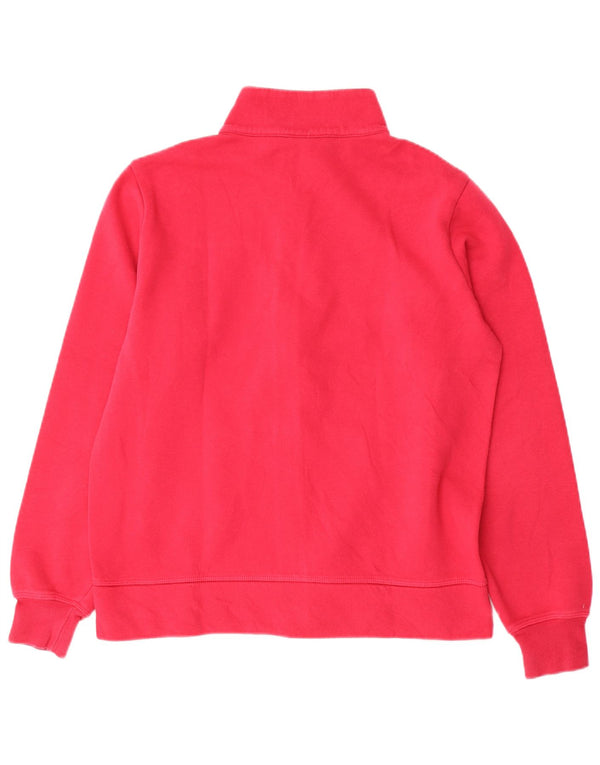 Champion Womens Tracksuit Top Jacket UK 16 Large Pink Cotton