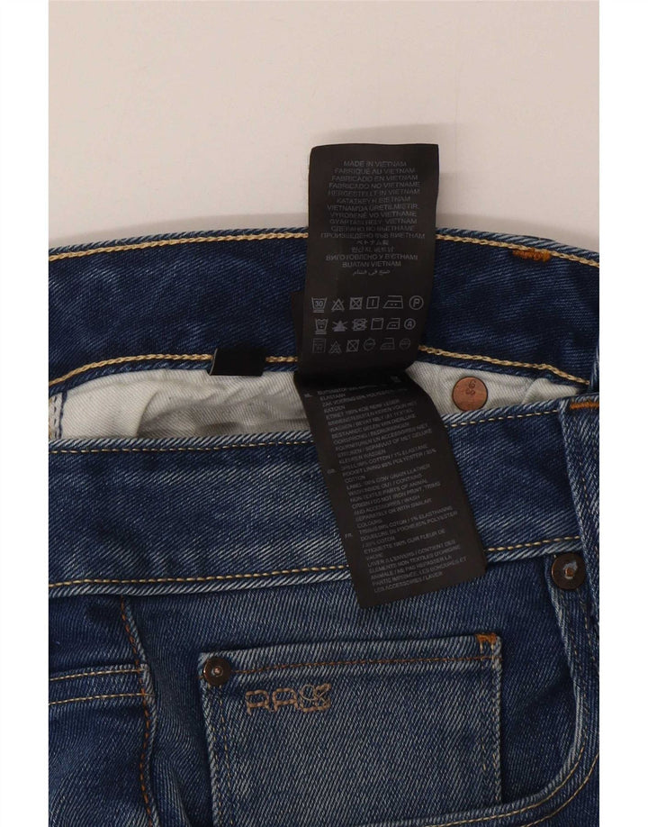 G-Star Mens Slim Jeans W34 L32 Blue Cotton