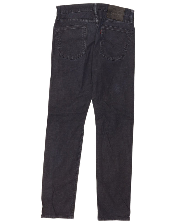Levi's Mens Slim Jeans W30 L32 Navy Blue Cotton