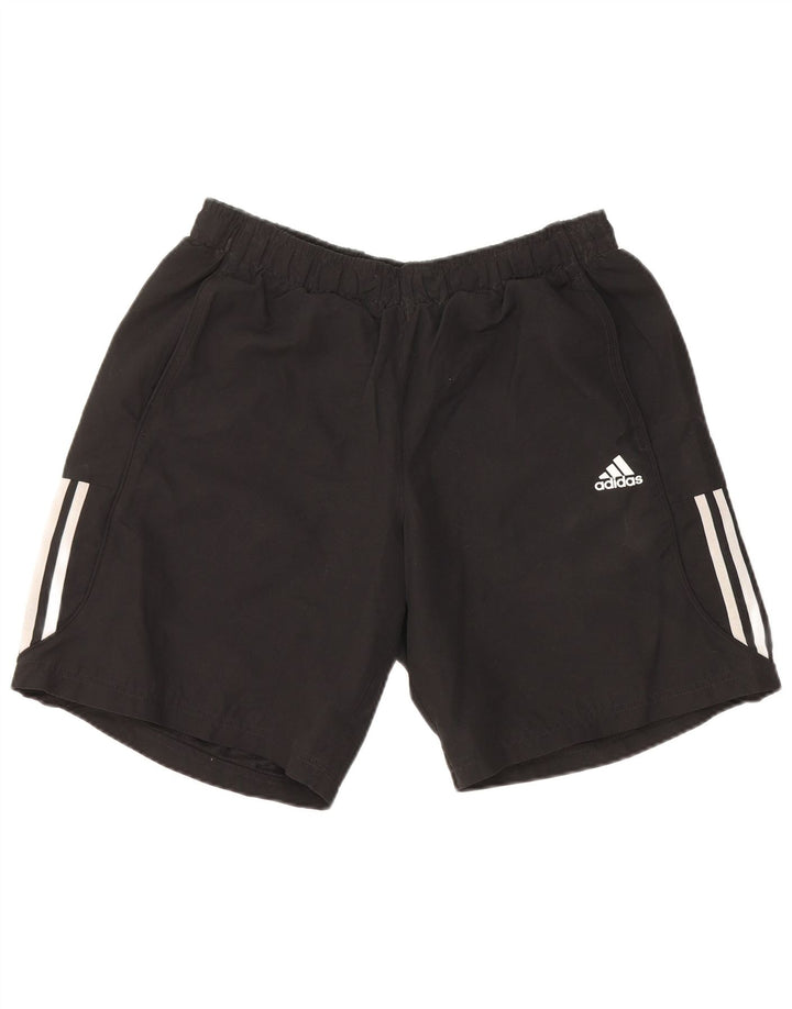ADIDAS Mens Climalite Sport Shorts Large Black Polyester