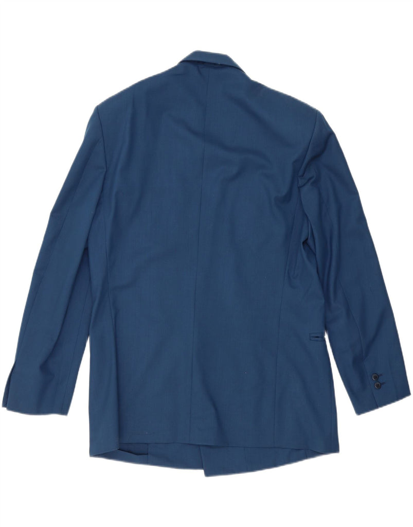 PAL ZILERI Mens Double Breasted Blazer Jacket IT 54 2XL Navy Blue Wool Vintage Pal Zileri and Second-Hand Pal Zileri from Messina Hembry 