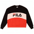 Fila Womens Graphic Sweatshirt Jumper UK 14 Medium Multicoloured