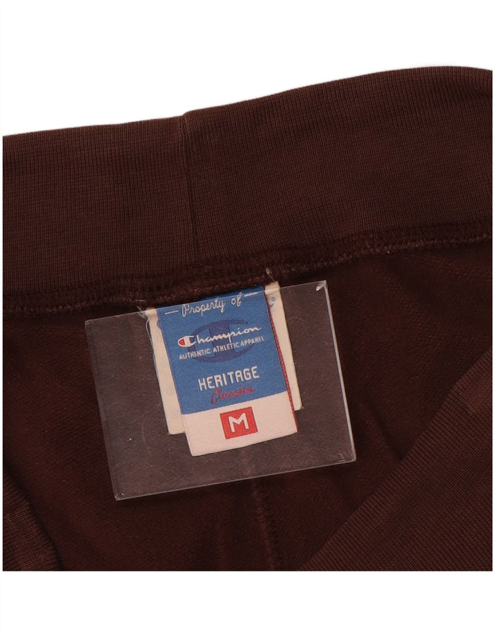 Champion Mens Heritage Classics Tracksuit Trousers Joggers Medium Brown