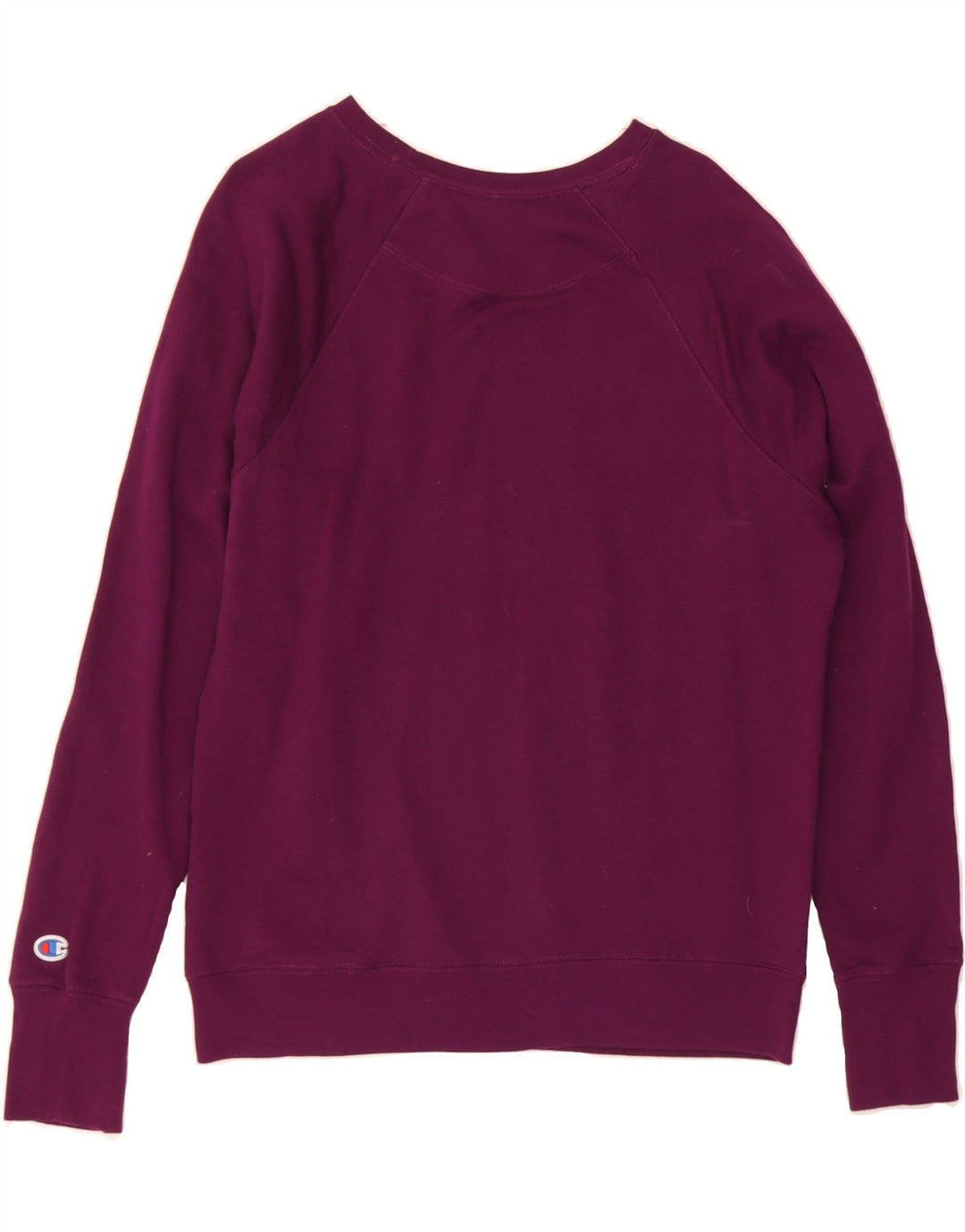 CHAMPION Womens Sweatshirt Jumper UK 16 Large Purple Polyester Vintage Champion and Second-Hand Champion from Messina Hembry 