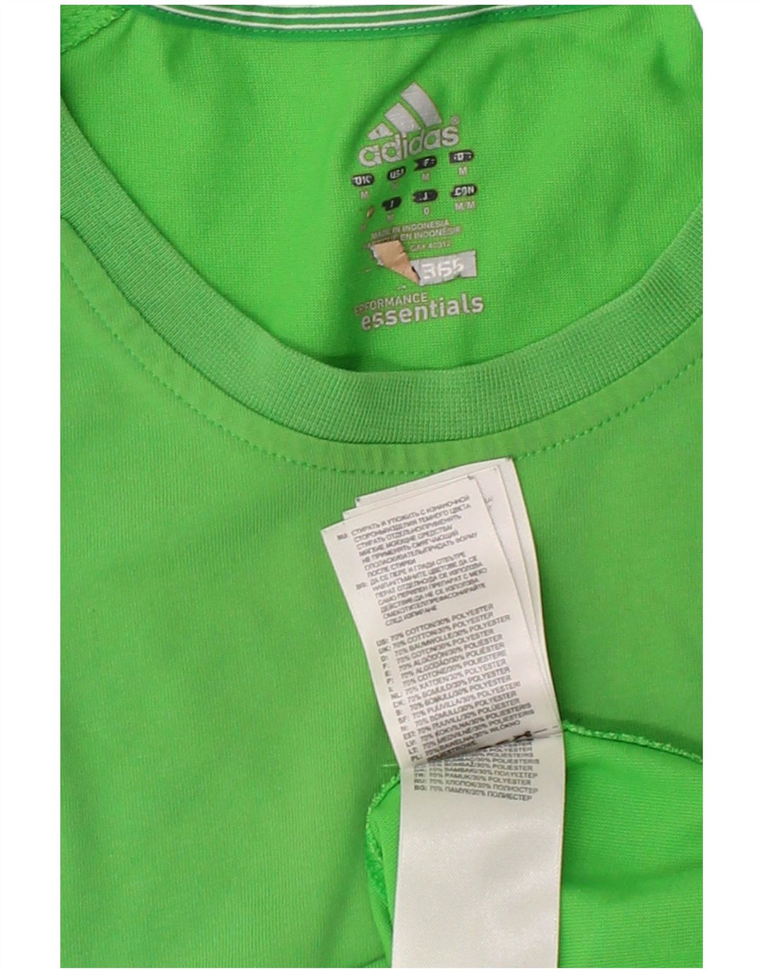 ADIDAS Mens Clima 365 T-Shirt Top Medium Green