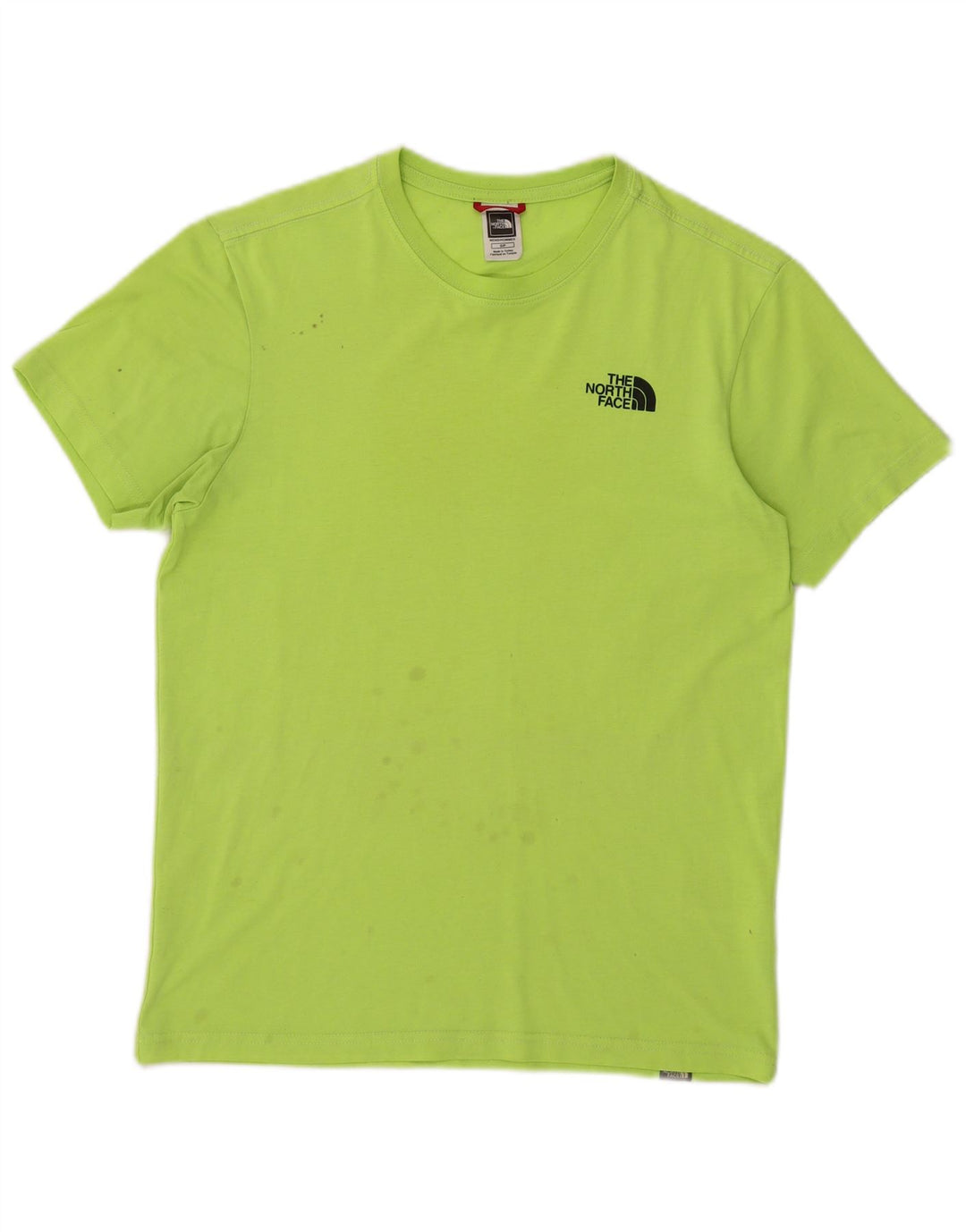 The North Face Mens Graphic T-Shirt Top Small Green Polyester