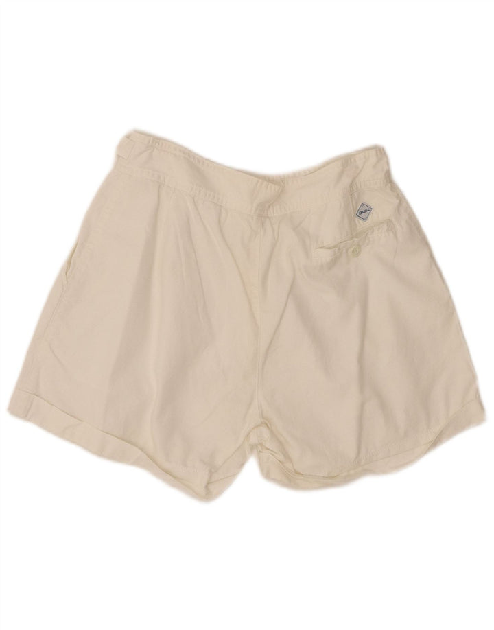 DUK Womens Casual Shorts W26 Small White