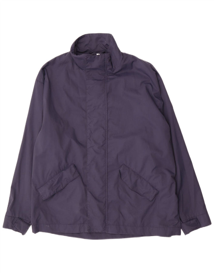 Sergio Tacchini Mens Utility Jacket UK 44 2XL Navy Blue Nylon