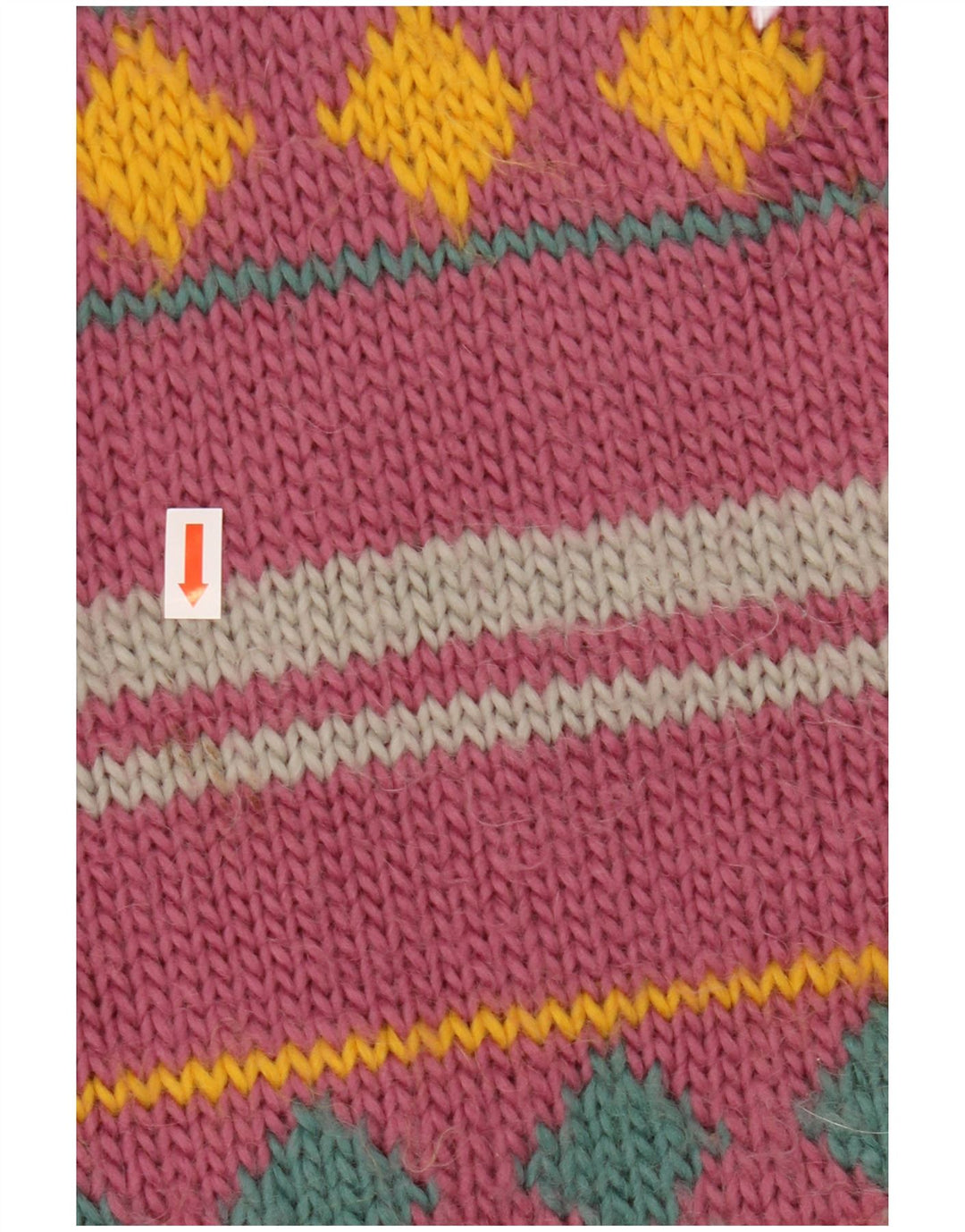 VINTAGE Womens Cardigan Sweater UK 18 XL Purple Striped