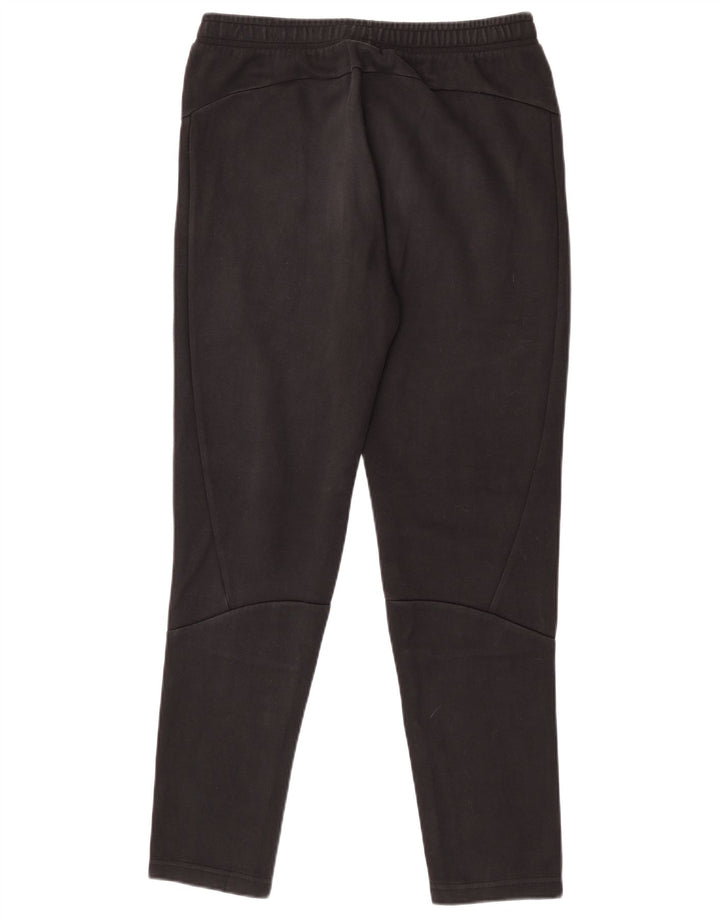 Puma Mens Tracksuit Trousers Medium  Black Cotton