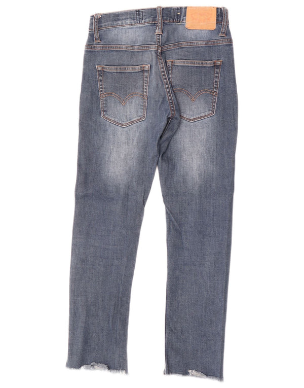 Levi's Boys 520 Tapered Jeans 11-12 Years W26 L26 Blue Cotton