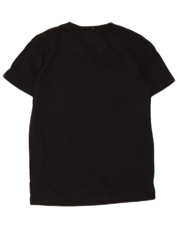 Hurley Boys Graphic T-Shirt Top 10-11 Years Black Cotton
