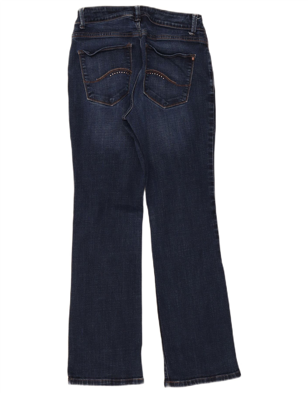 Lee Womens Curvy Fit Modern Rise Bootcut Jeans US 6 Medium W28 L29 Blue