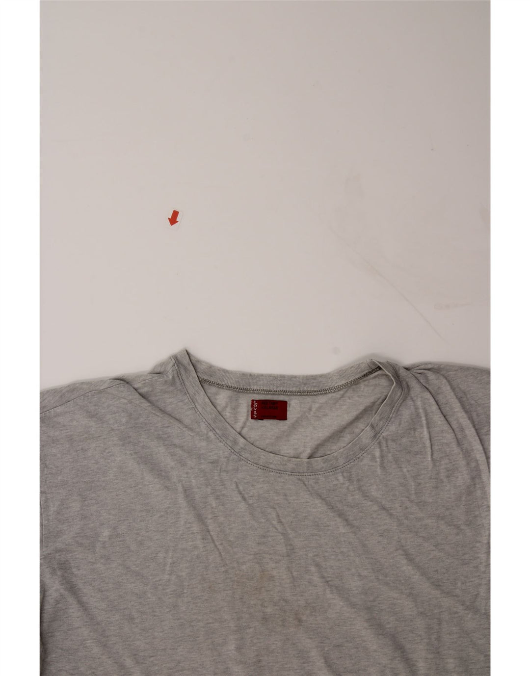 LEVI'S Mens T-Shirt Top 2XL Grey Cotton Vintage Levi's and Second-Hand Levi's from Messina Hembry 