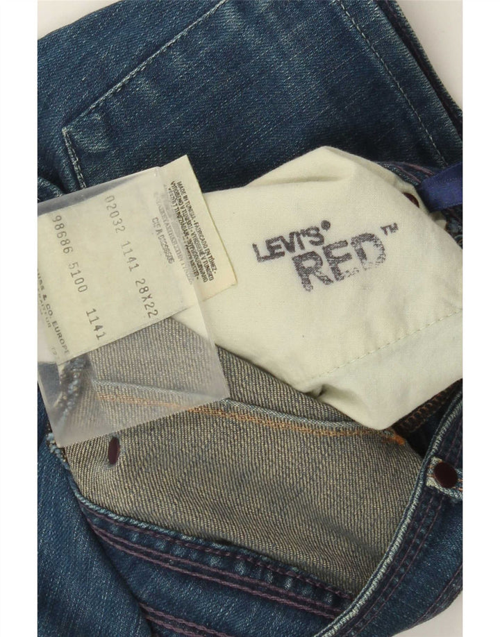 Levi's Womens Denim Skirt W28 Medium Blue Cotton