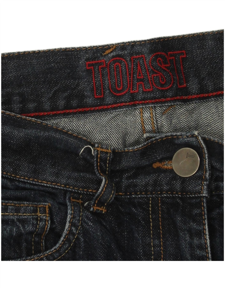 Toast Womens Straight Jeans W32 L27 Blue