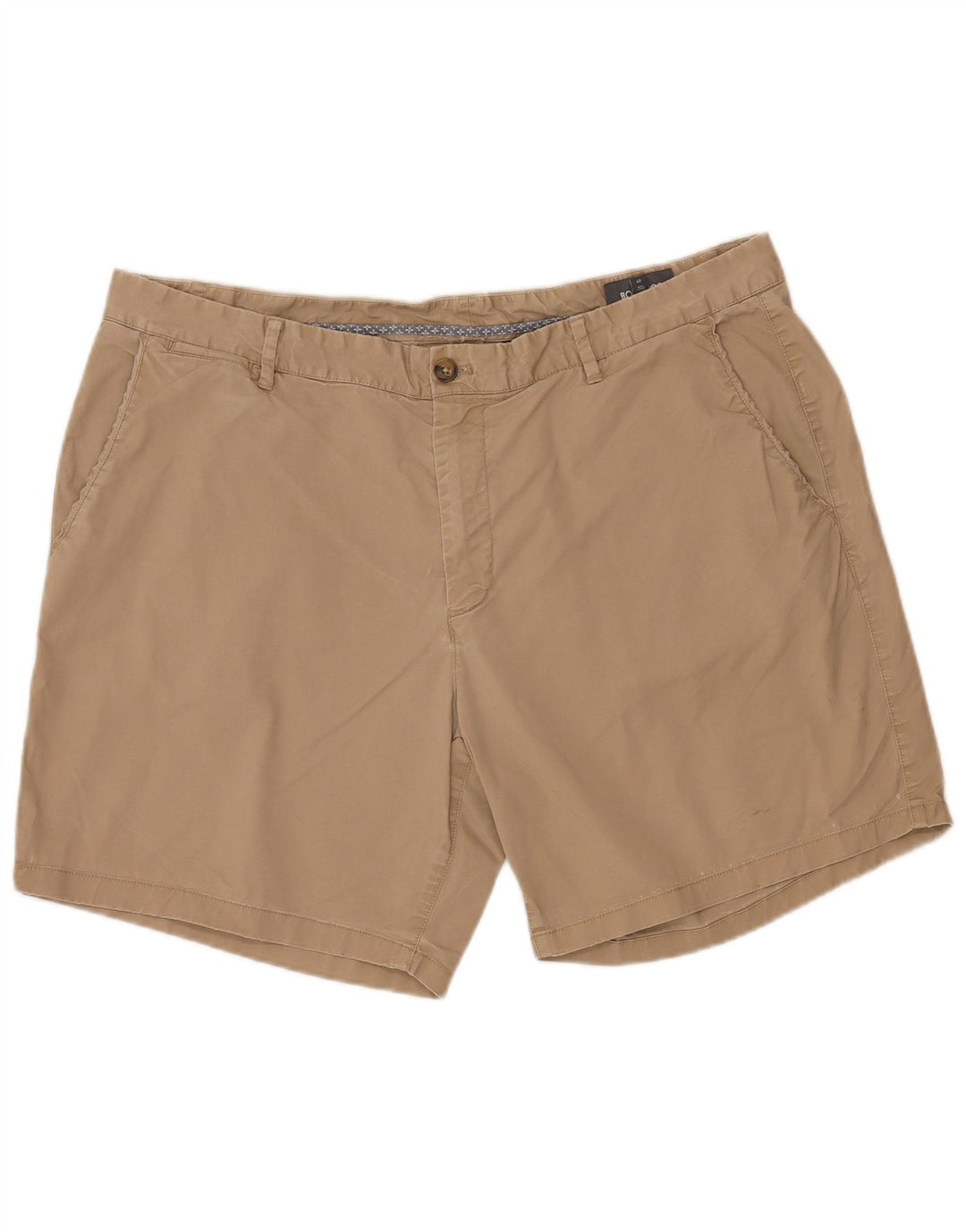BONOBOS Mens Chino Shorts W40 XL Beige Cotton
