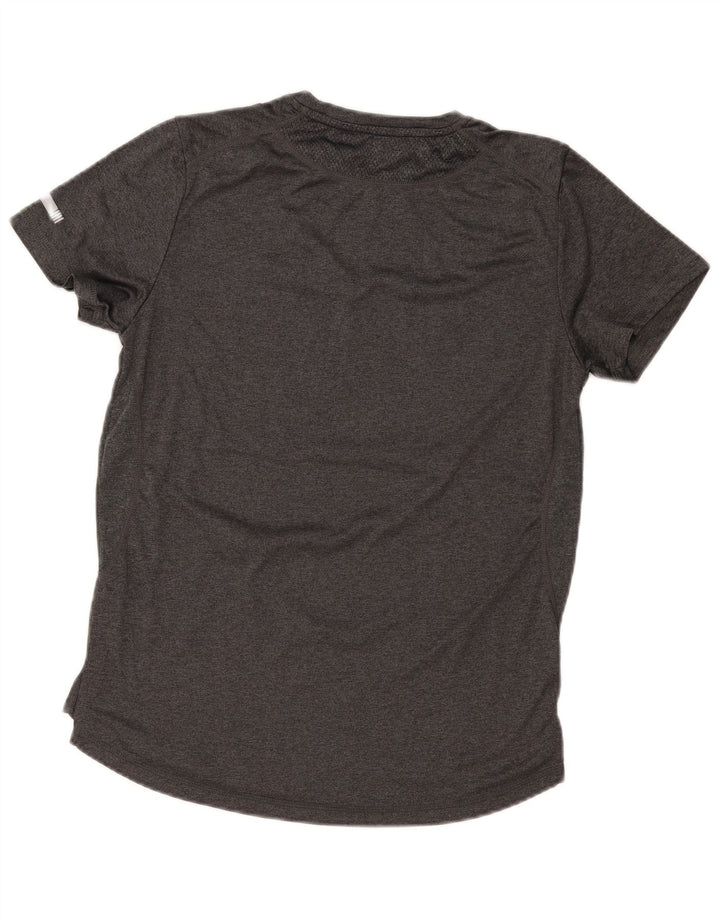 Ellesse Mens Slim Fit Graphic T-Shirt Top Small Grey Polyester