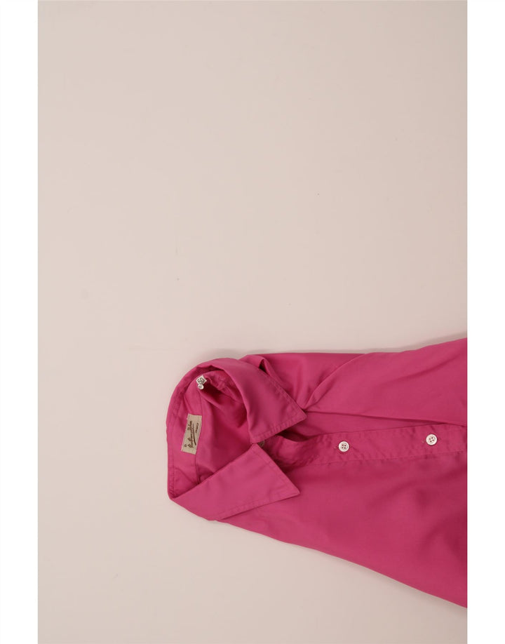 VINTAGE Womens Shirt Blouse EU 50 3XL Pink Polyester Vintage Vintage and Second-Hand Vintage from Messina Hembry 