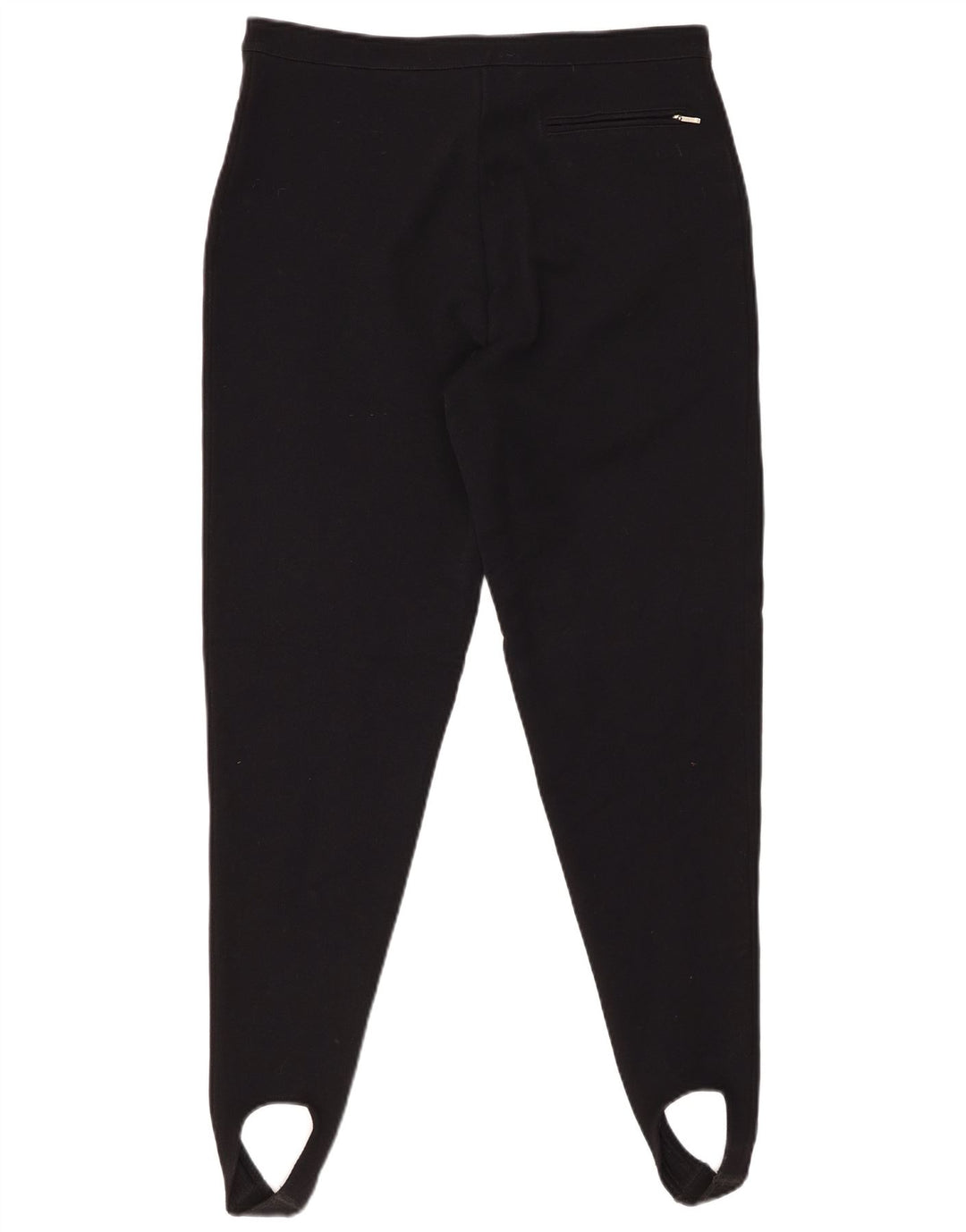 COLMAR Womens High Waist Stirrup Casual Trousers IT 48 XL W30 L29 Black