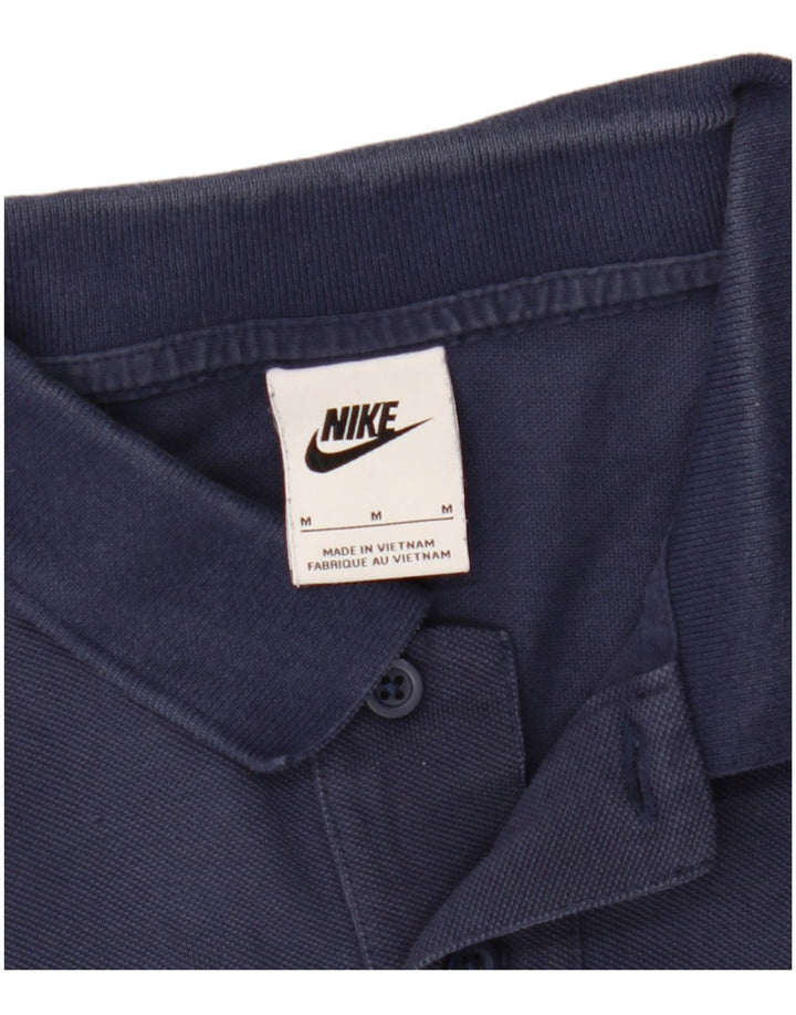 Nike Mens Polo Shirt Medium Navy Blue