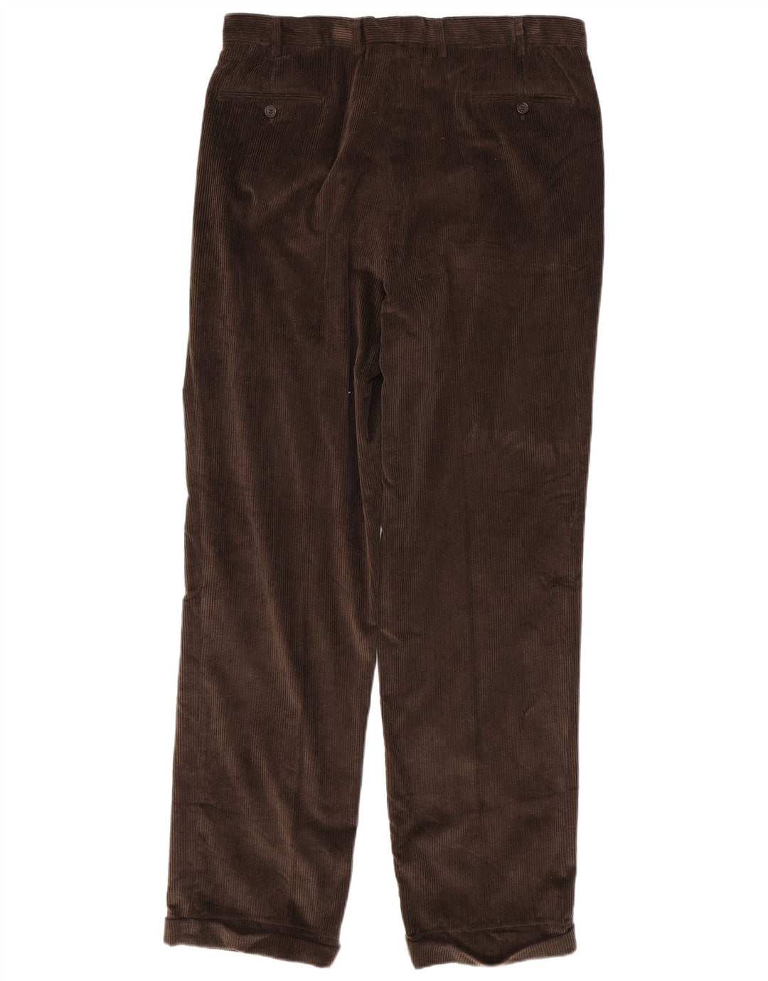 RALPH LAUREN Mens Pegged Corduroy Trousers W36 L34 Brown Cotton