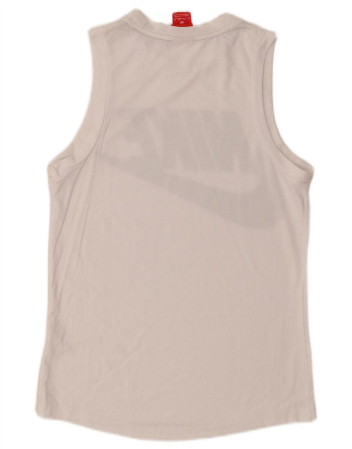 Nike Mens Graphic Vest Top XS White