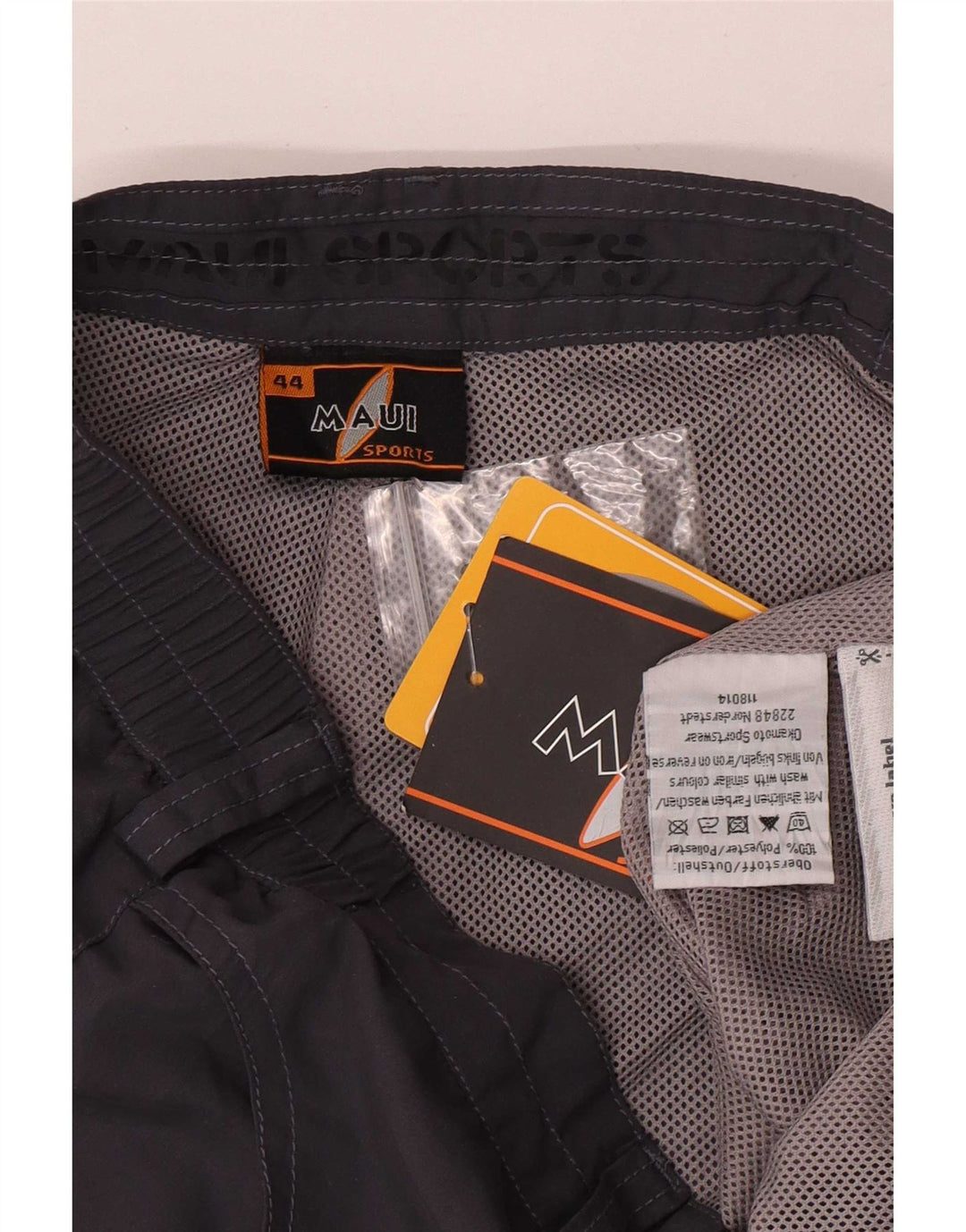 Maui Womens Hiking Waterproof Trousers IT 44 Medium W34 L32 Grey Polyester